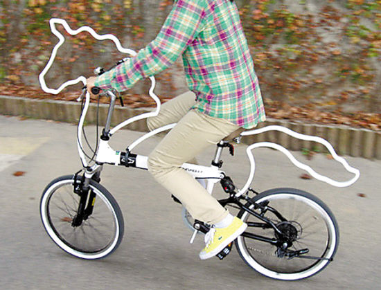 组图:搞怪自行车为骑行带来新乐趣