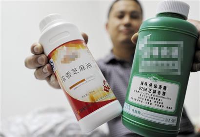 业内人士称市售低价现磨芝麻油多由香精勾兑