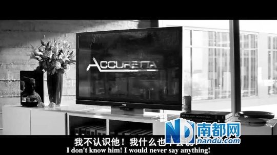 《变3》里植入的TCL，实在没办法加入“好人”队伍，为了能变个形，这款显示器加入了“反派”。