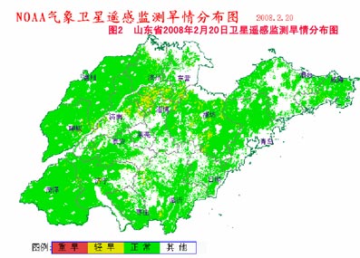 山东省2月下旬天气及干旱综合监测预测_天气