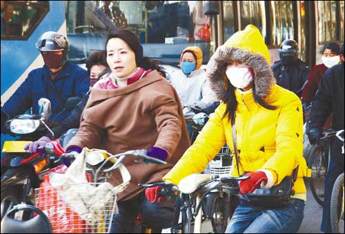 江苏感受今冬以来最强寒潮 南京气温创新低_天