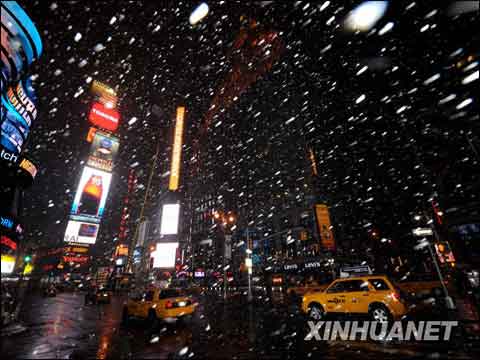 纽约3月降大雪 历史罕见_天气预报_新闻中心_