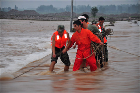 河南洪涝22万人受灾 新一轮强降雨将现_天气预报