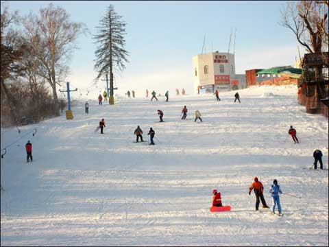亚布力滑雪场--中国第一雪场_天气预报_