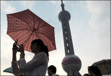 上海出现今年最高温+市区37.7℃(图)
