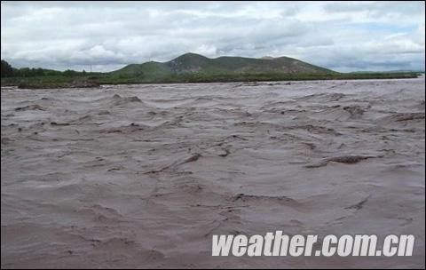 内蒙古东部连续降雨 部分河流水位暴涨_天气预