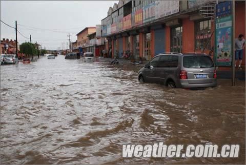 内蒙古乌兰察布出现罕见大暴雨|天气|天气预报