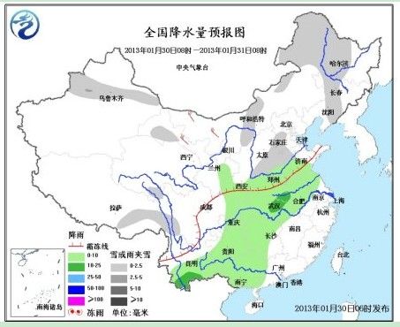 中东部将迎大范围雨雪 今明两天雾霾持续_新浪