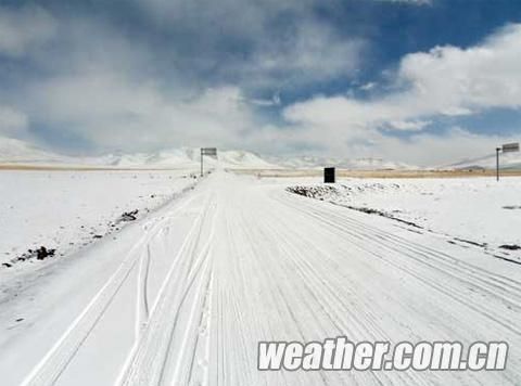 青海降雪气温低 曲麻莱发布雪灾橙色预警|青海