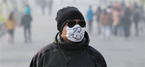 浙江11城市全部陷入污染 防霾口罩网上热卖|浙