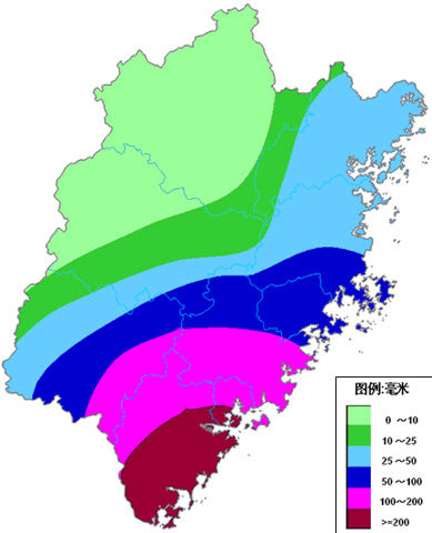 天气资讯:受今年第7号台风影响 福建南部局地