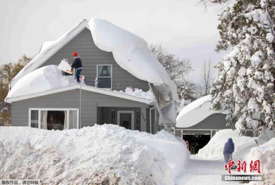 致命暴风雪席卷美国东部 纽约州7人死亡(图)|纽