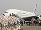 A380运送救灾帐篷