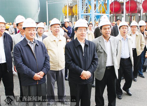 自治区党委书记郭声琨在北海钦州防城港考察调研
