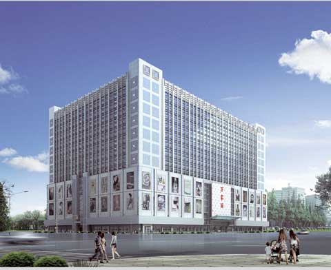 万家丽国际商务中心开工 建世界最大单体建筑