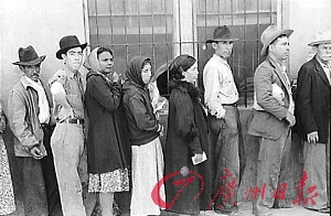 1939年美国经济_在1929年至1939年之间,全球性经济大衰退,美国大萧条时期的照片...