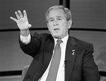 图文:布什离任前作自我检讨