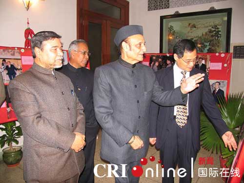中国驻印度使馆举办活动纪念 拉·甘地访华20