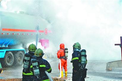 氨气泄漏事故发生后,赤峰制药集团在紧急自救