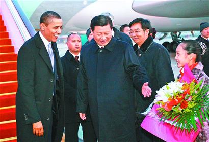 胡锦涛今天在京会晤奥巴马