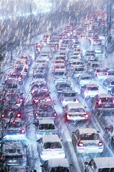 莫斯科天降大雪 无雪市长怪罪气象预报