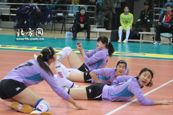 女排联赛天津苦战金身告破