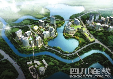 郫县规划打造3000亩犀湖