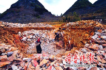穿越旱区第六站:贵州省兴义市 天再旱乡土也难