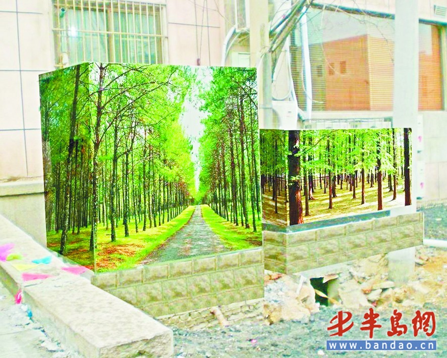 变电箱,铺上马牙石的新路面…这些富有特点的