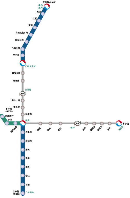 广州南站 广州最大地铁站出入口多达13组