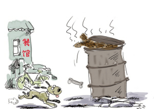 深圳餐厨垃圾多被非法收购