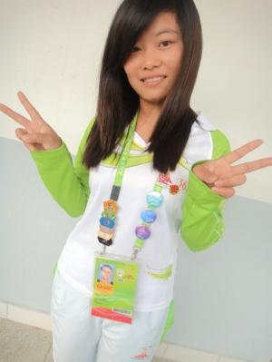 亚运志愿者宣传