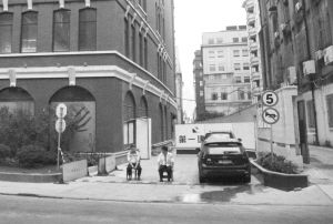 工地看门的自划停车位收费