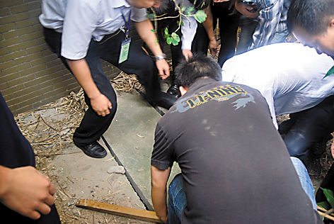 嫌疑人看守所内逃逸窜进小区2小时被擒