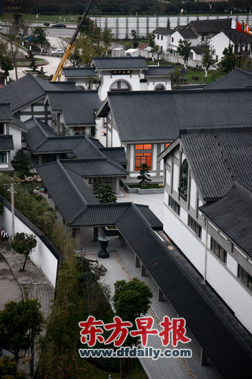 上海万佛寺白墙黛瓦似江南民居 由老厂房改建