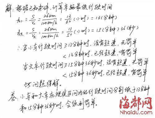 沈海高速区间测速明日上岗