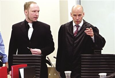 挪威枪手曾欲斩首前首相