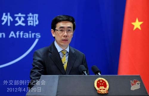 2012年4月20日外交部发言人刘为民举行例行记者会