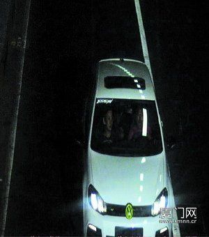 隧道内时速飙到106公里