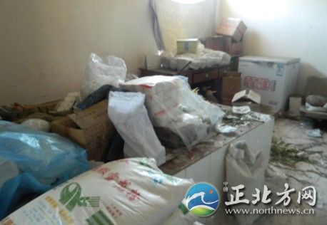 一家非法生产加工碗砣黑窝点被取缔