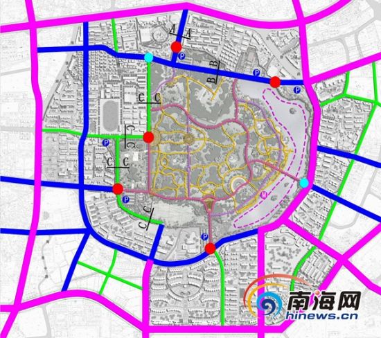 金牛岭公园规划成海口最大公园 建高尔夫练习场