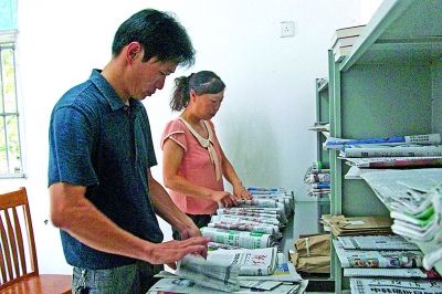高淳一邮局只有夫妻两人每天要骑车行驶超过80公里