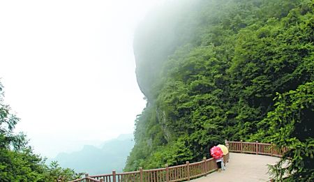 摩围山景区 资料图片