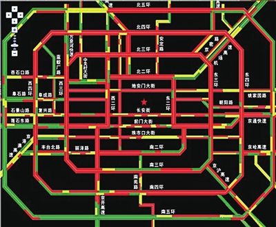 昨晚路网最低时速13.7公里