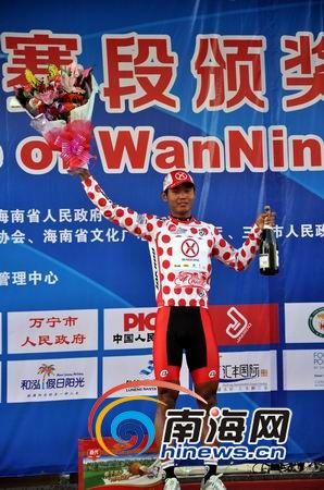 环岛赛第二赛段成绩出炉中国选手保持“爬山王”