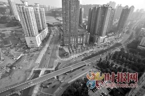 凤天立交建成明起交通转换