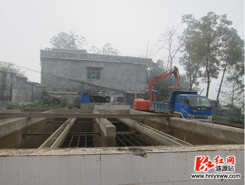 涟源市水洞底镇建设娄底最大乡镇水厂