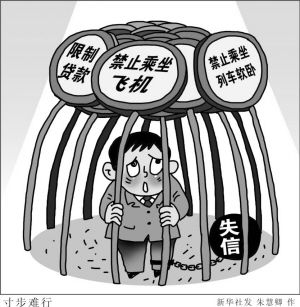 失信被执行人将被禁止乘坐飞机