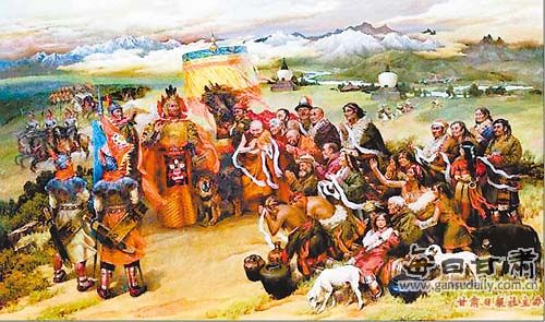 【甘肃 历史文化】《格萨尔》:从黄河首曲大草原流淌出的英雄史诗_新浪新闻