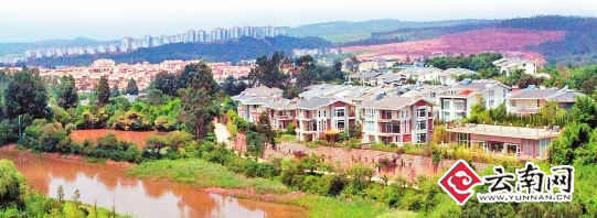 安宁市太平新城住宅区. 记者 孙晓云 摄